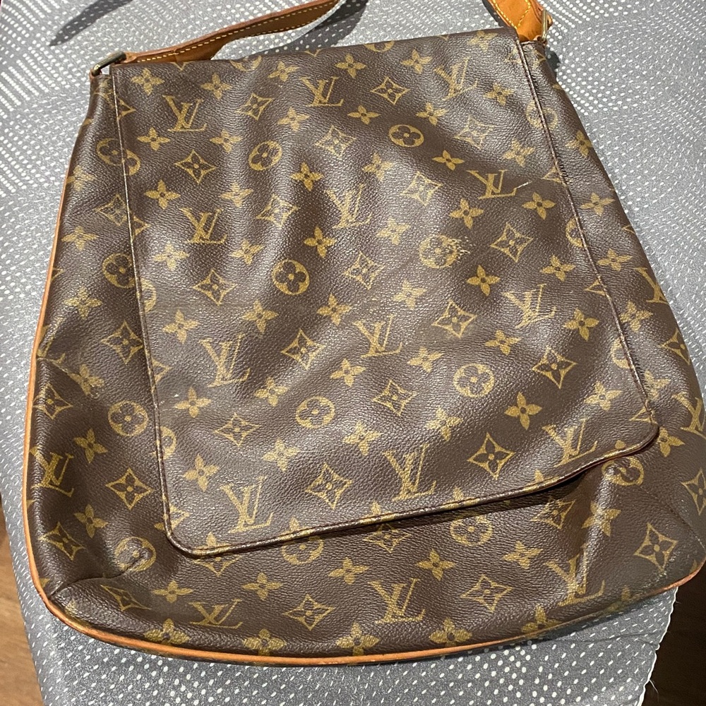 Louis Vuitton Monogram Brown Messenger Bag
